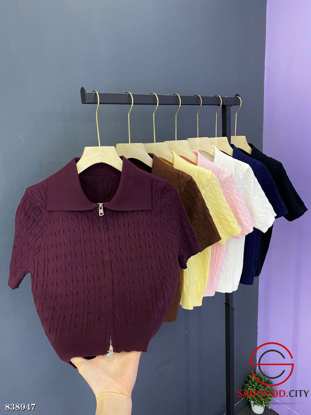 Кофта женская на молнии - Bruno фото 5