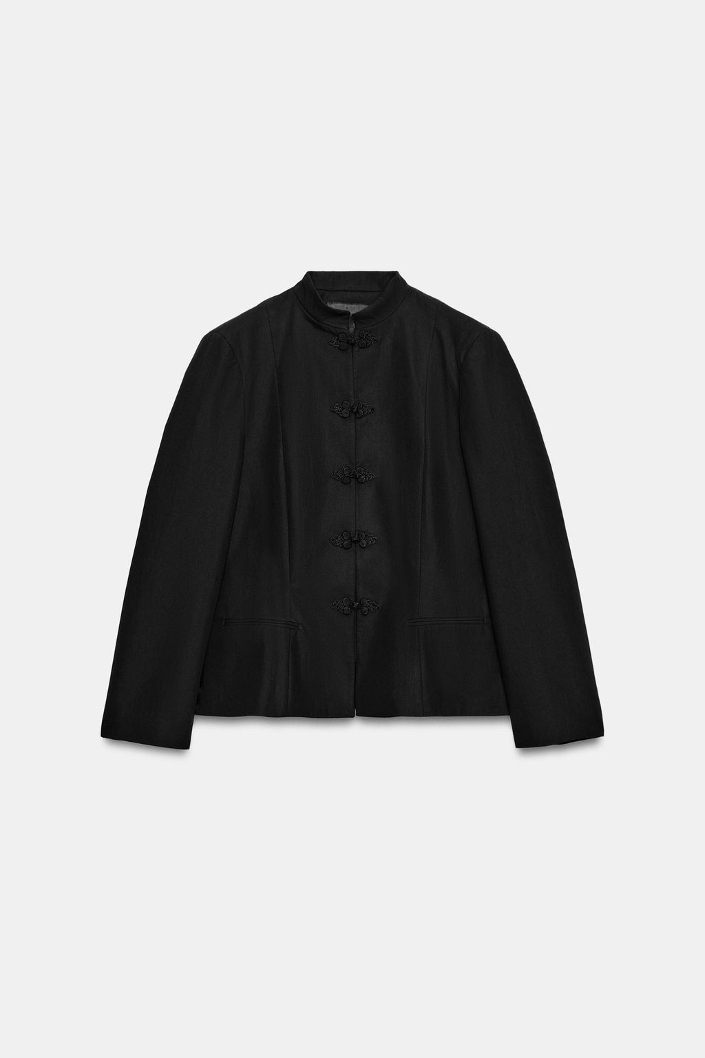 BLAZER PEPLUM ALAMARES ZW COLLECTION / Negro - Zara фото 4