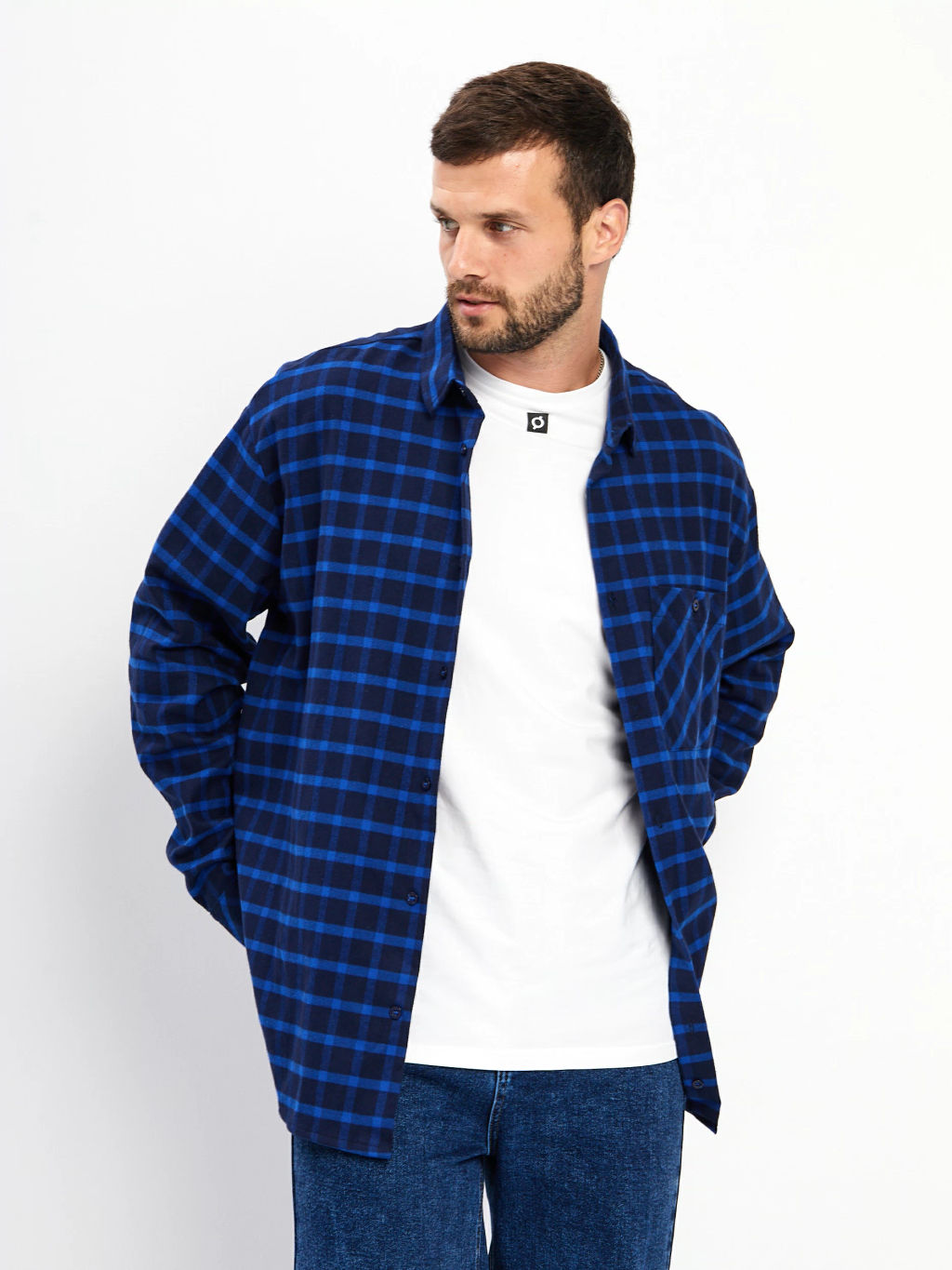 Сорочка мужская длинный рукав GREG S245/211/8920/1