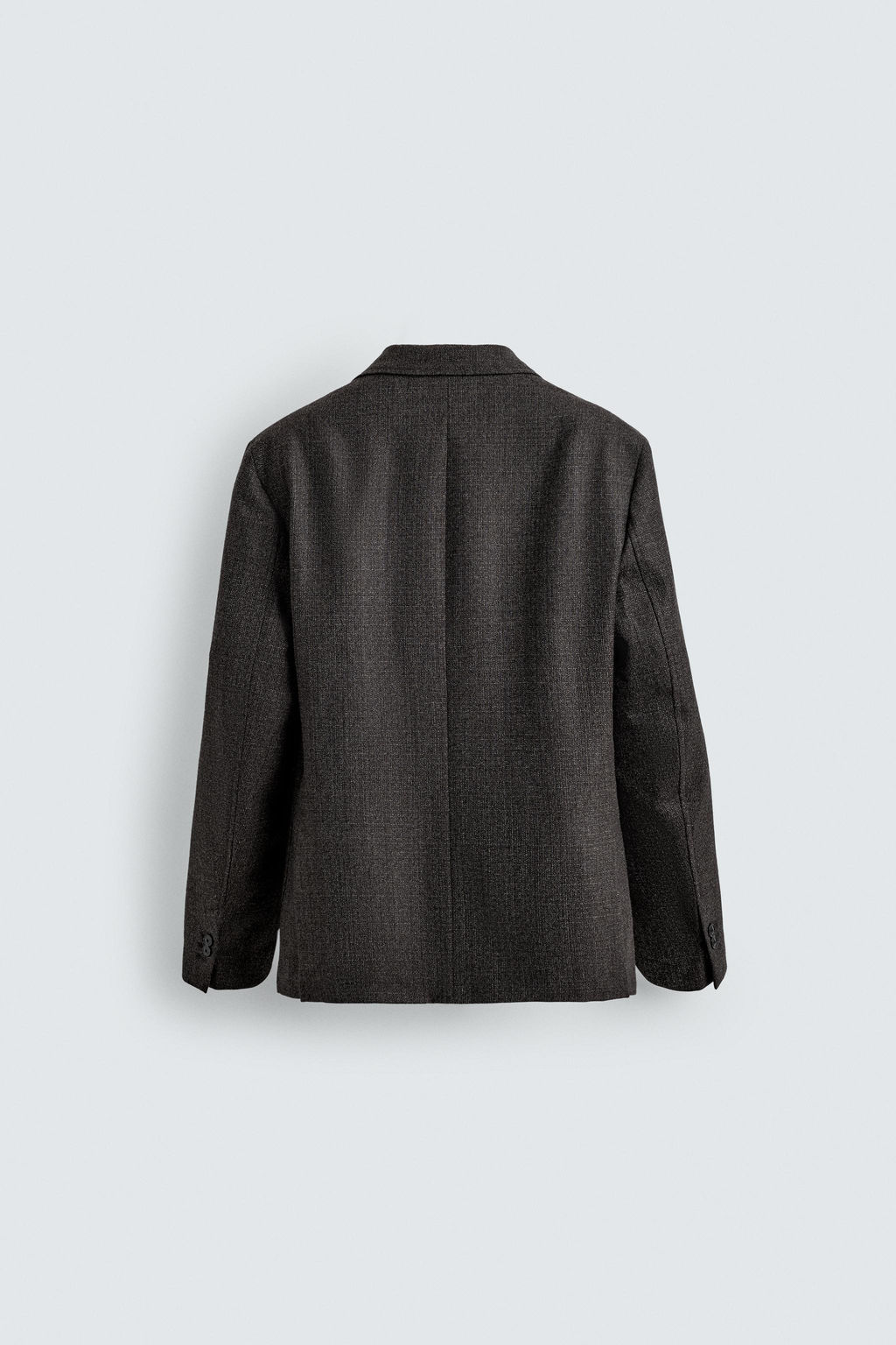 WOOL TEXTURED BLAZER - Zara фото 7