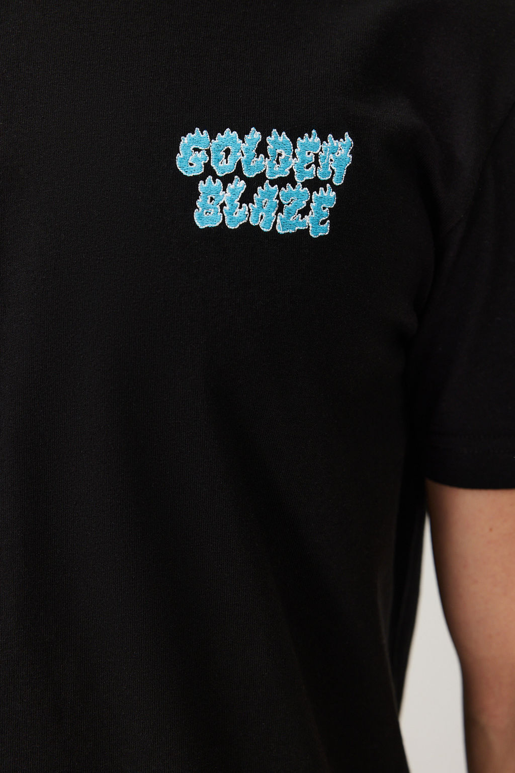 Siyah Regular/Normal Kesim Nak?sl? %100 Pamuklu T-Shirt TMNSS24TS00189 - Trendyolmilla фото 5