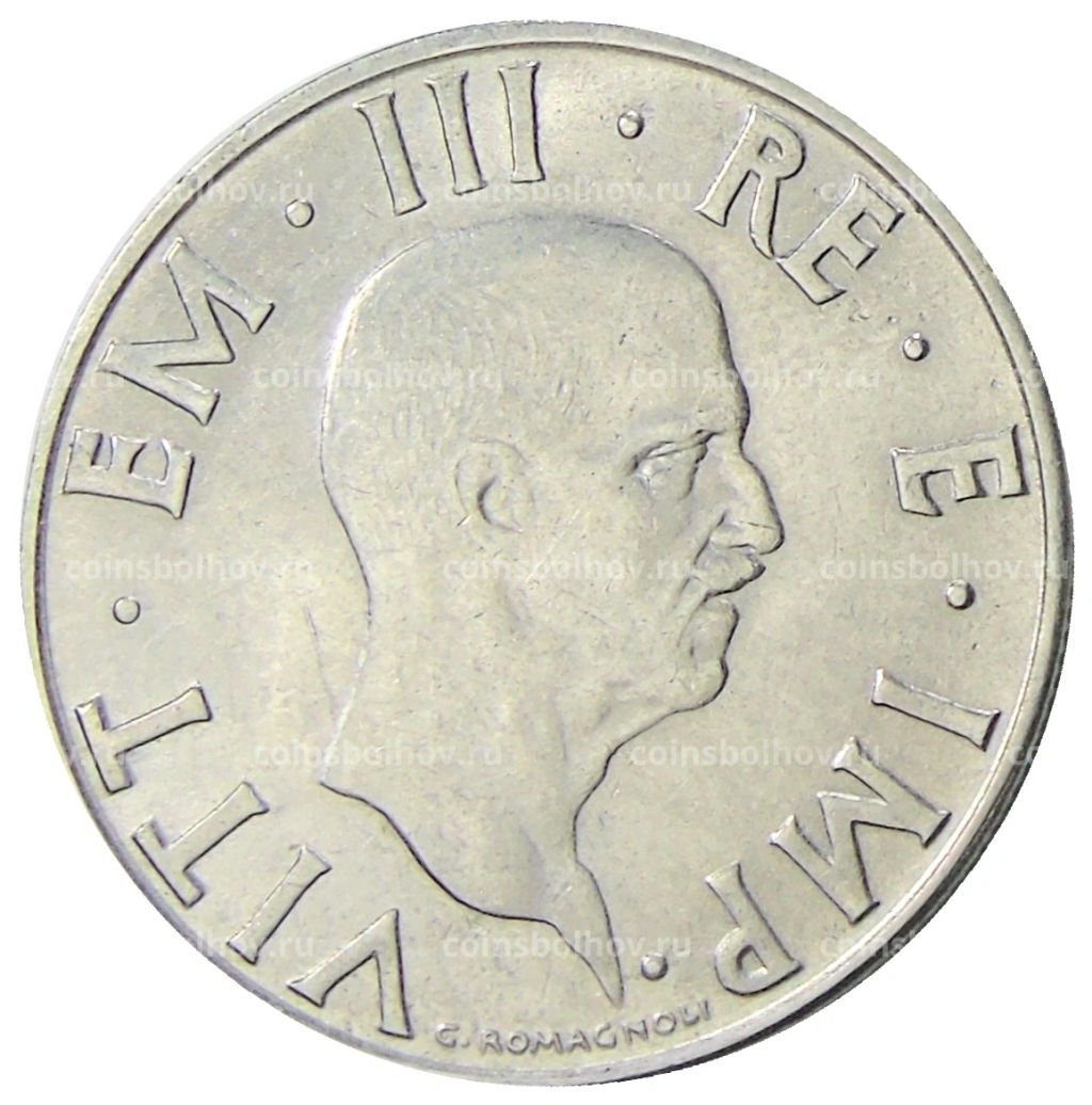 2 лиры 1939 года Италия