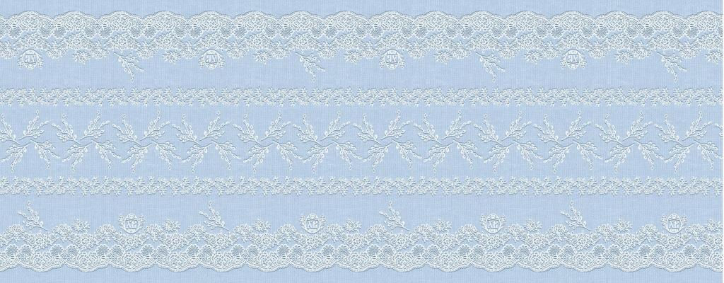 Дорожка для сервировки 50*150 см, хлопок 100% (Верба, голубой) - Ивановотекстиль фото 2
