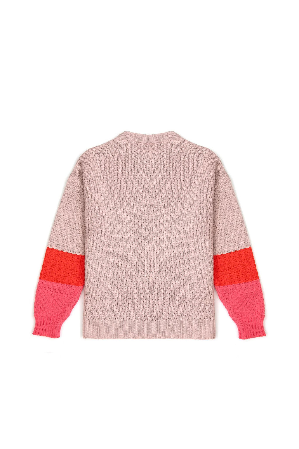 Пудровый свитер для девочки - U.s. polo assn фото 3