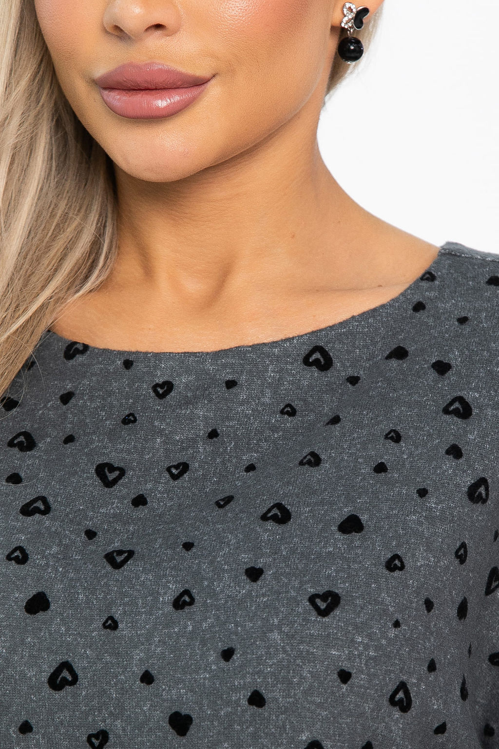 Джемпер трикотажный Лесси (серый) Б14763-10М - Lt collection фото 5