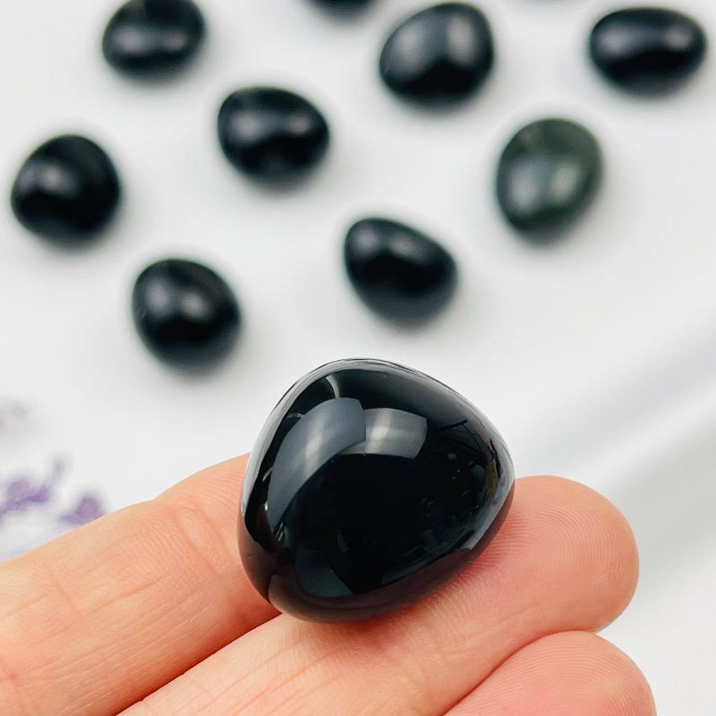 Галтовка из радужного Обсидиана