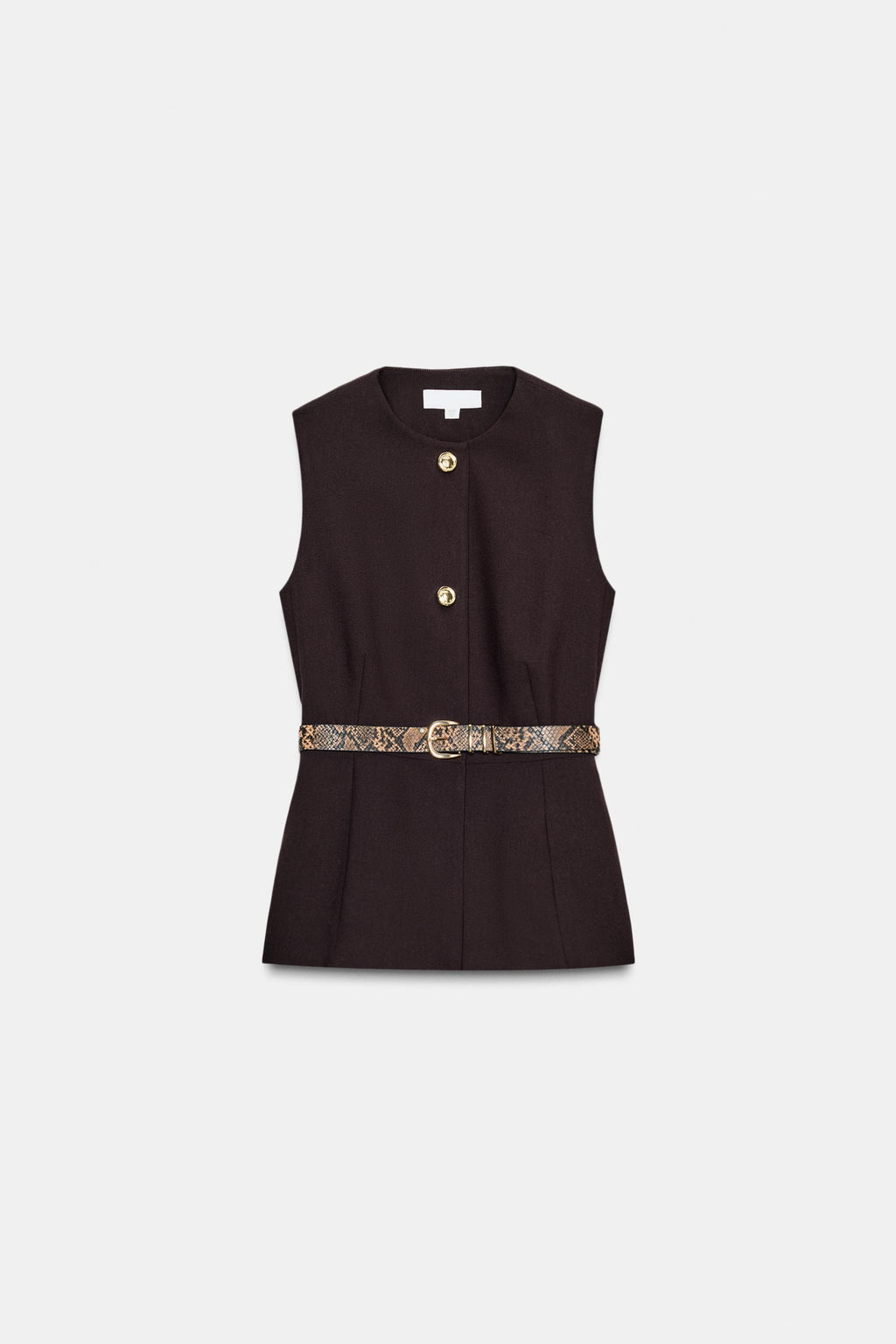 BELTED WAISTCOAT - Zara фото 6