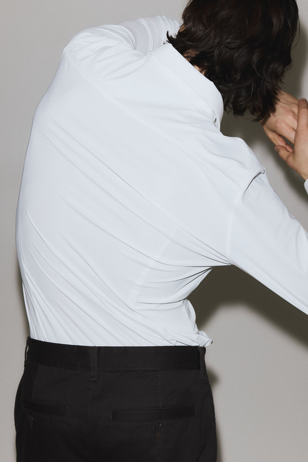 Camisa Cooling Four-way stretch Slim Fit - H&m фото 7