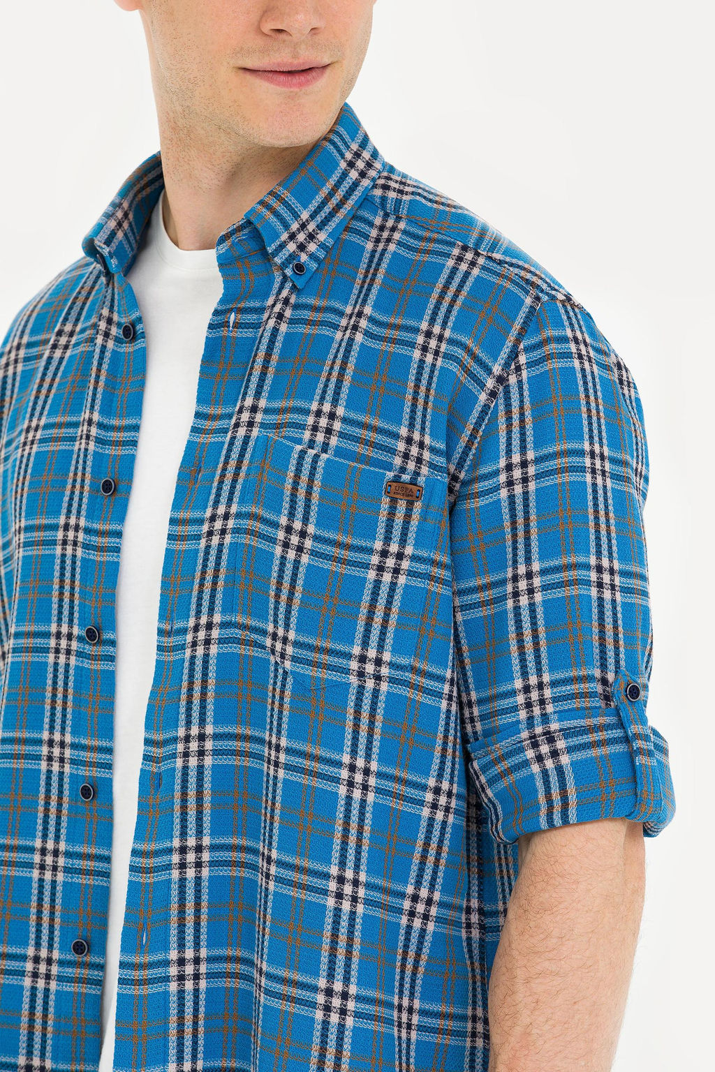 U. S. Polo Assn Мужская рубашка Lumberjack Saks - U.s. polo assn фото 21