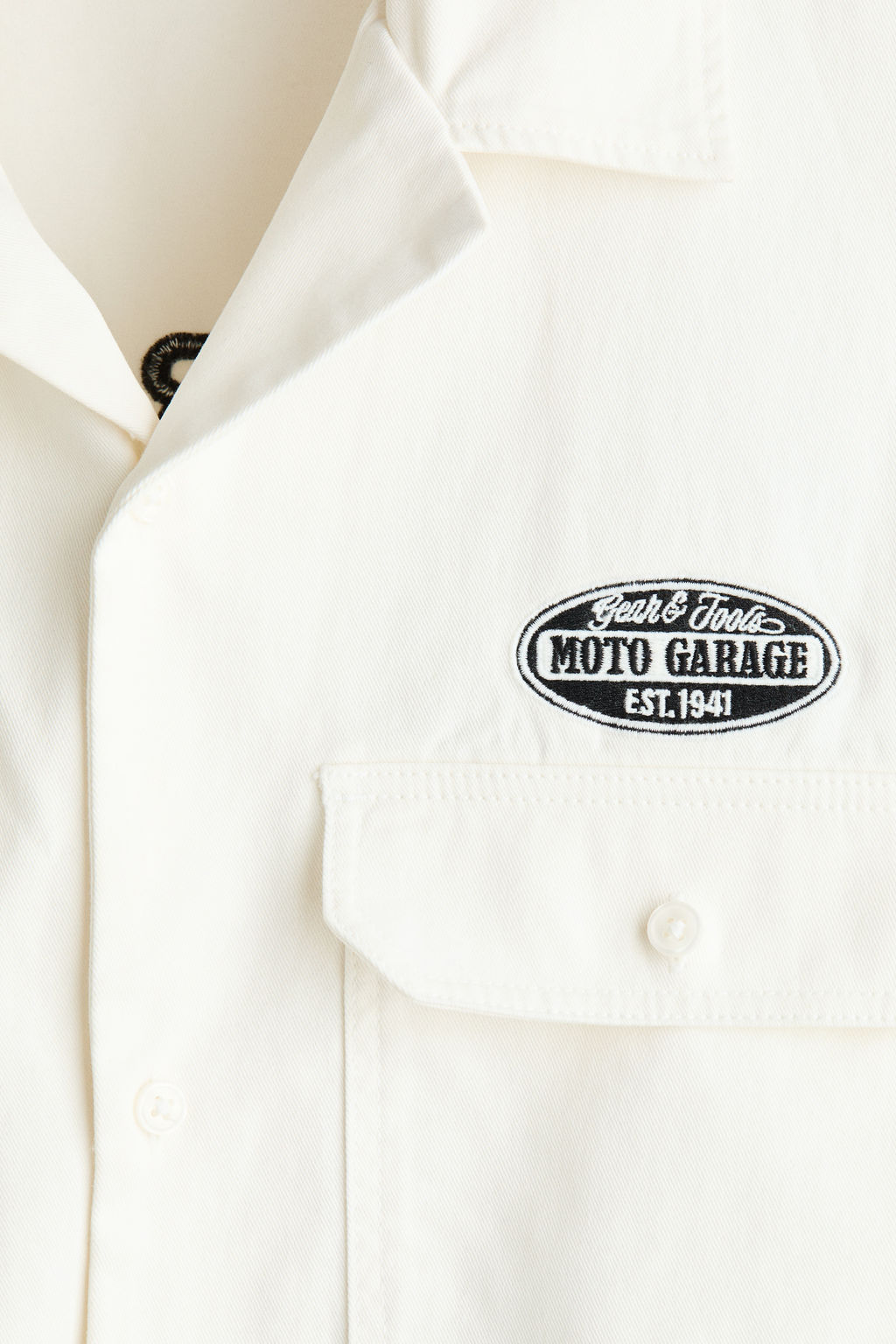 Camisa cargo de manga corta Relaxed Fit - H&m фото 7