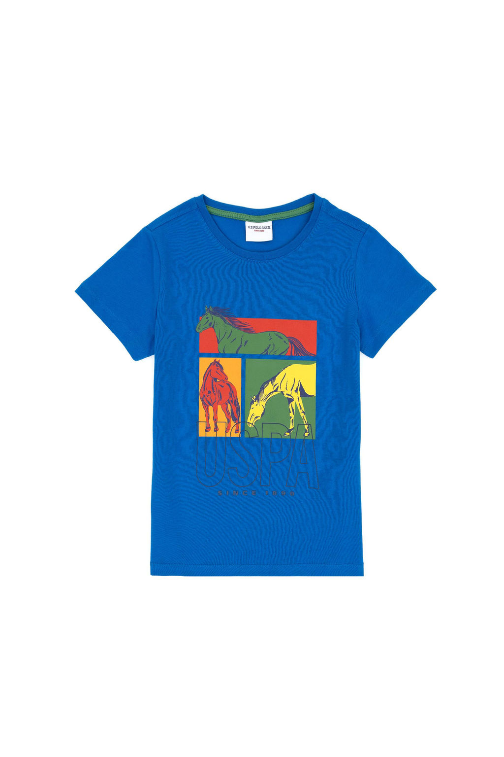 Erkek _ocuk Kobalt Mavi Ti__rt Sepette S_rpriz _ndirim