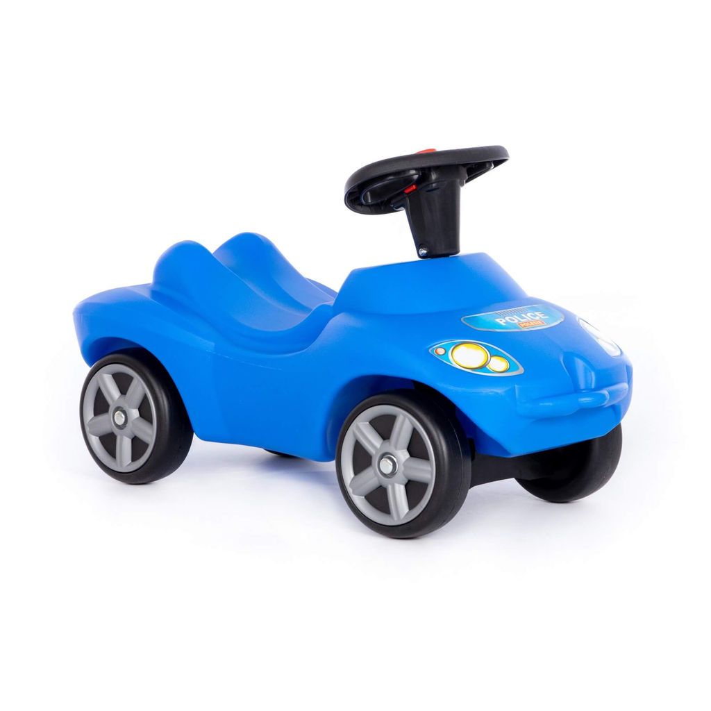 Каталка-автомобиль Полиция со звуковым сигналом - Полесье фото 12