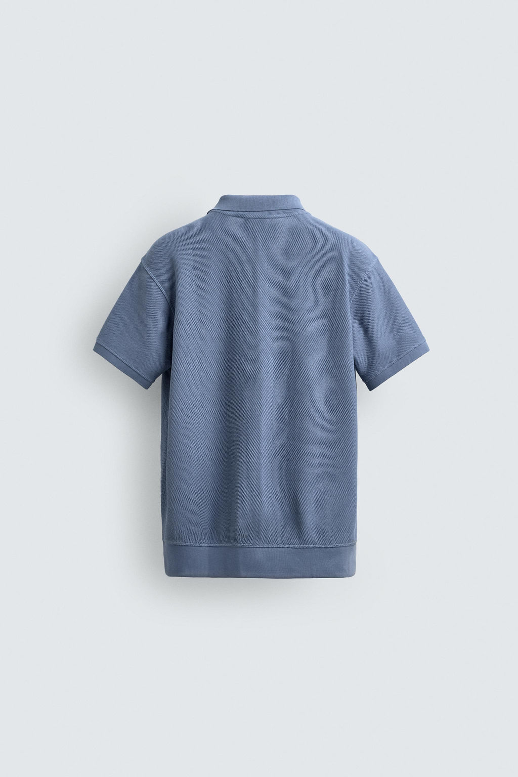 POLO PIQU? REGULAR FIT / Azul - Zara фото 8