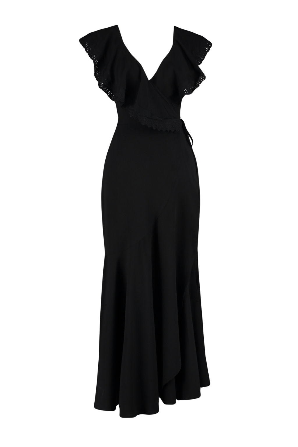 Siyah Maxi Dokuma Baglamal? Plaj Elbisesi TBESS24EL00074 - Trendyolmilla фото 6