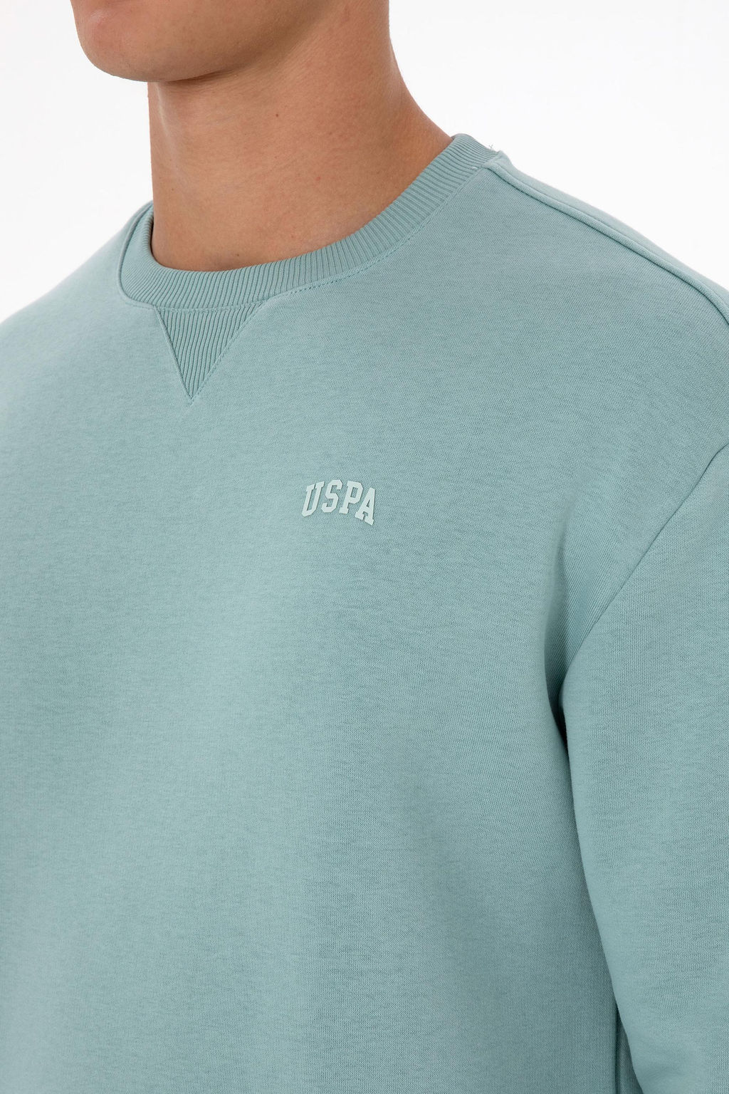 Erkek Mint Basic Sweatshirt Sepette S_rpriz _ndirim - U.s. polo assn фото 7