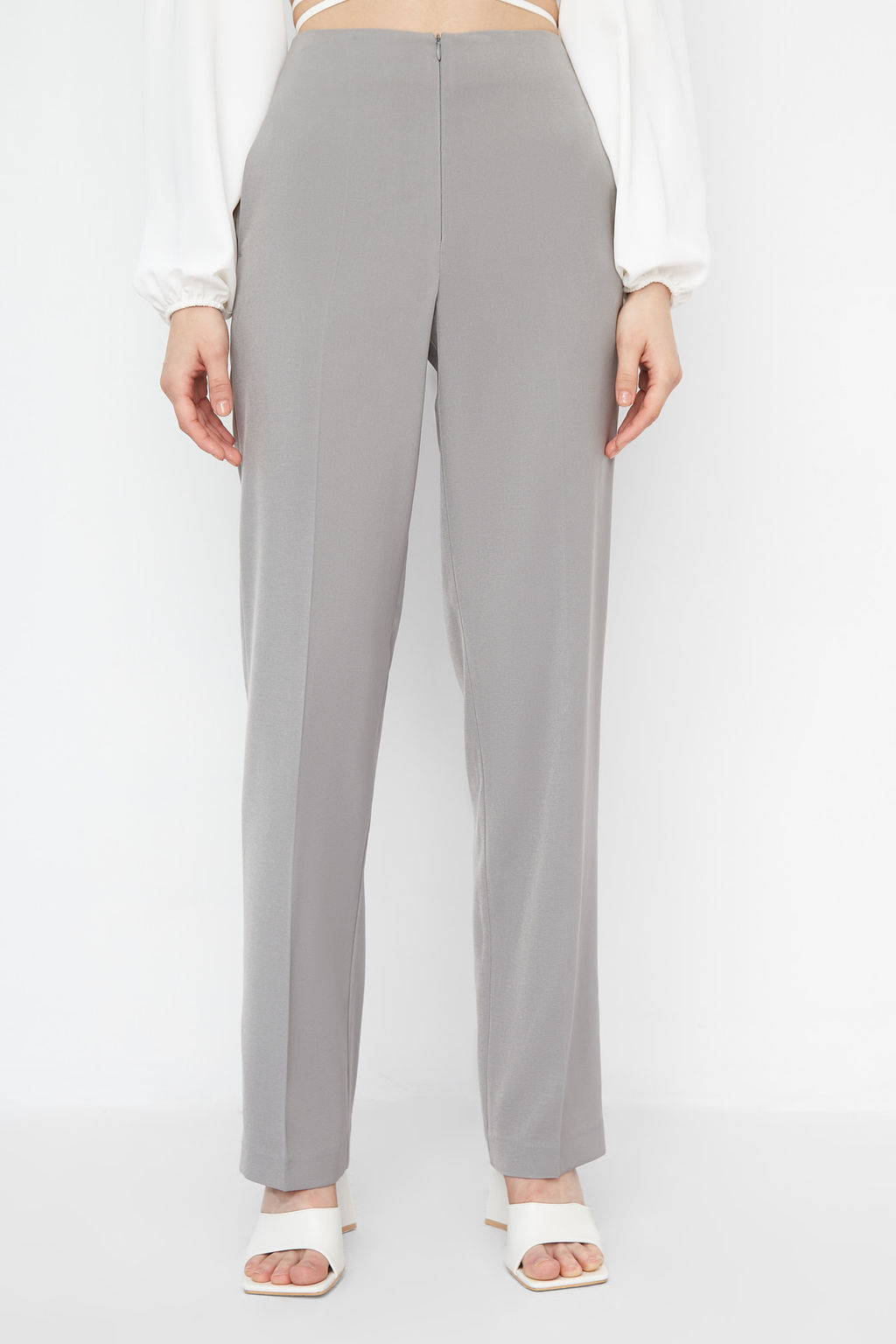 Брюки прямые со стрелками - Mollis фото 3