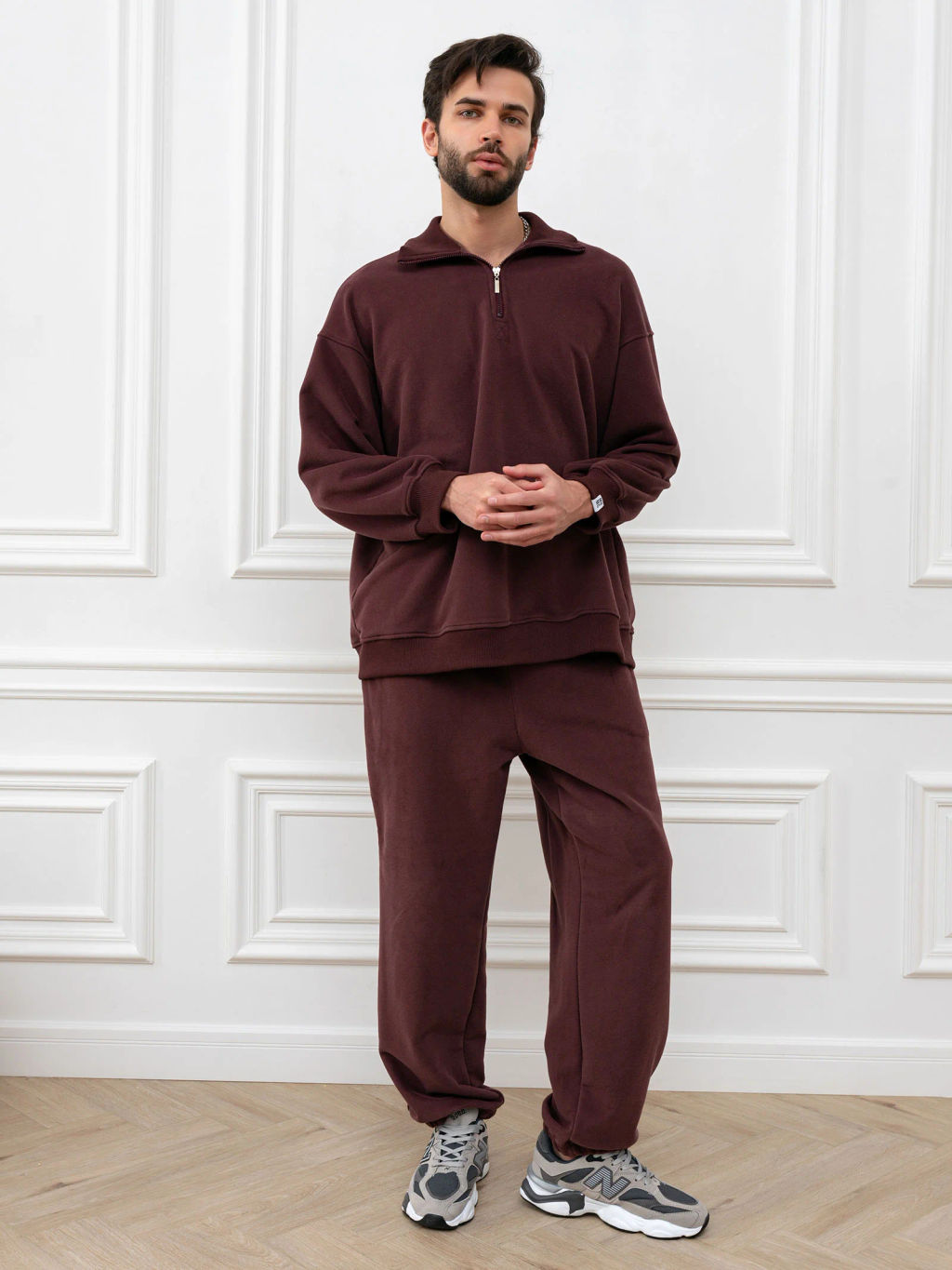 Толстовка мужская Пич Изумрудный - Modamica фото 10