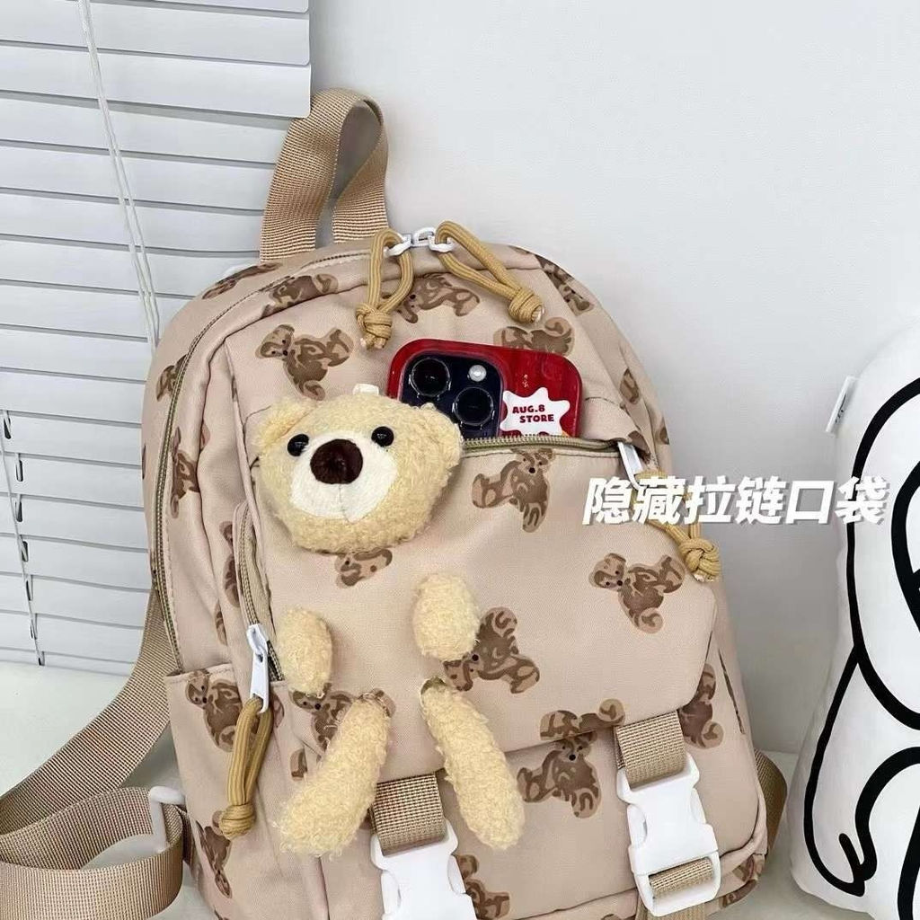 Рюкзак с мишкой 28*23*10 см в ассортименте (арт. Z1555) - Storyland фото 4