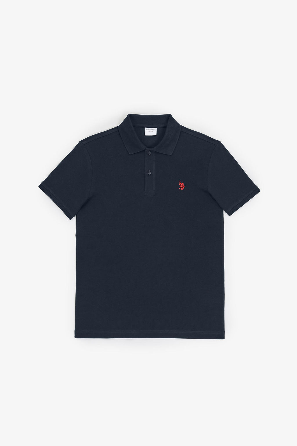Erkek Slim Fit Polo Yaka Koyu Lacivert Basic Ti__rt - U.s. polo assn фото 6