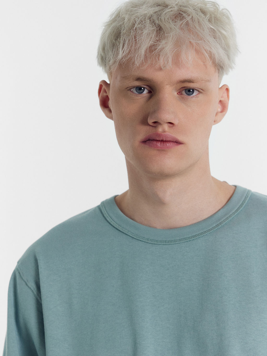 Футболка мужская в синем оттенке сланец 111875 - Mark formelle фото 6