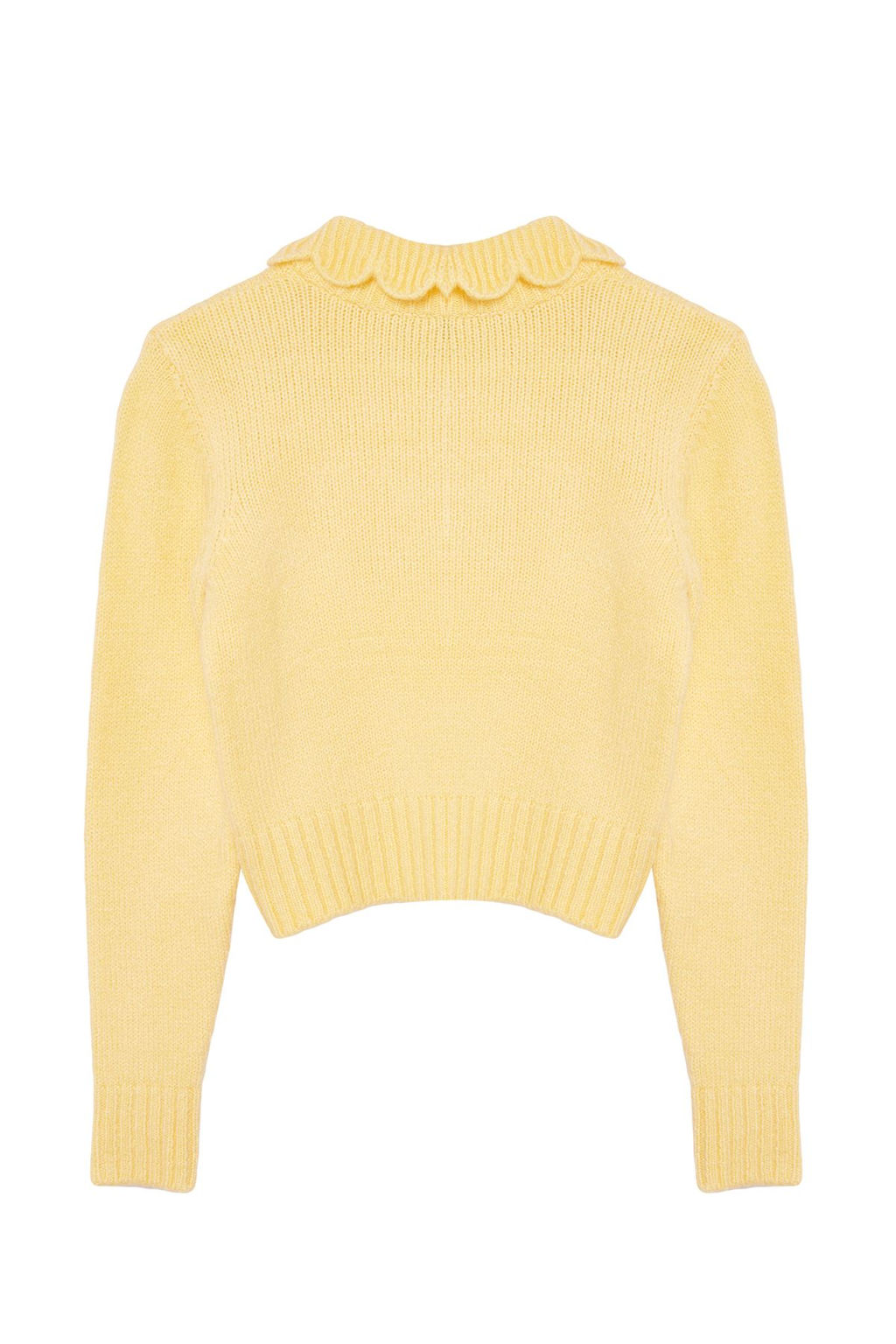 TRENDYOLMILLA Siyah Crop Yumusak Dokulu Mucevher Dugmeli Triko H?rka TWOAW25HI00098 фото 7