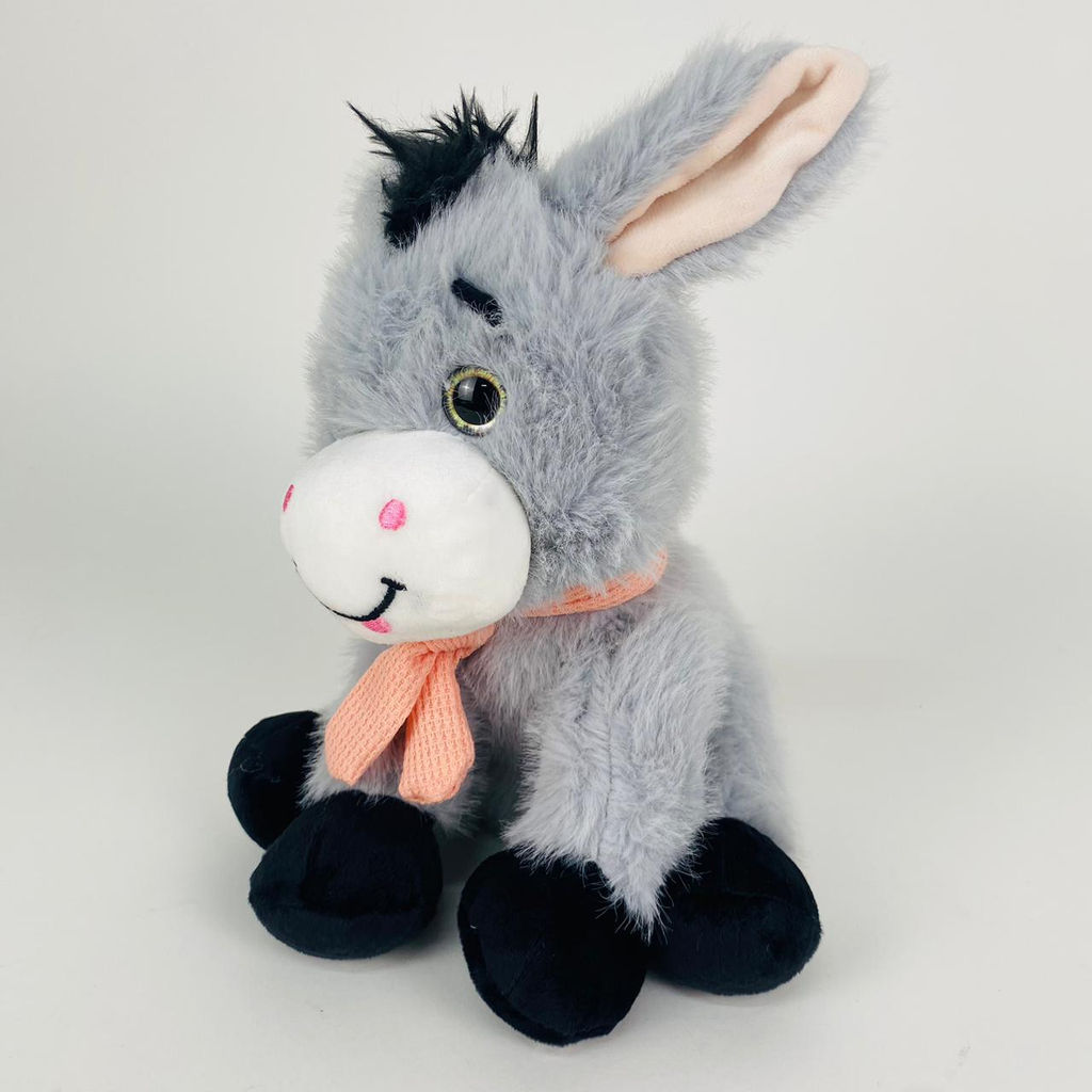 Мягкая игрушка Ослик сидячий 25 см (арт. 7073/25) - Storyland фото 5