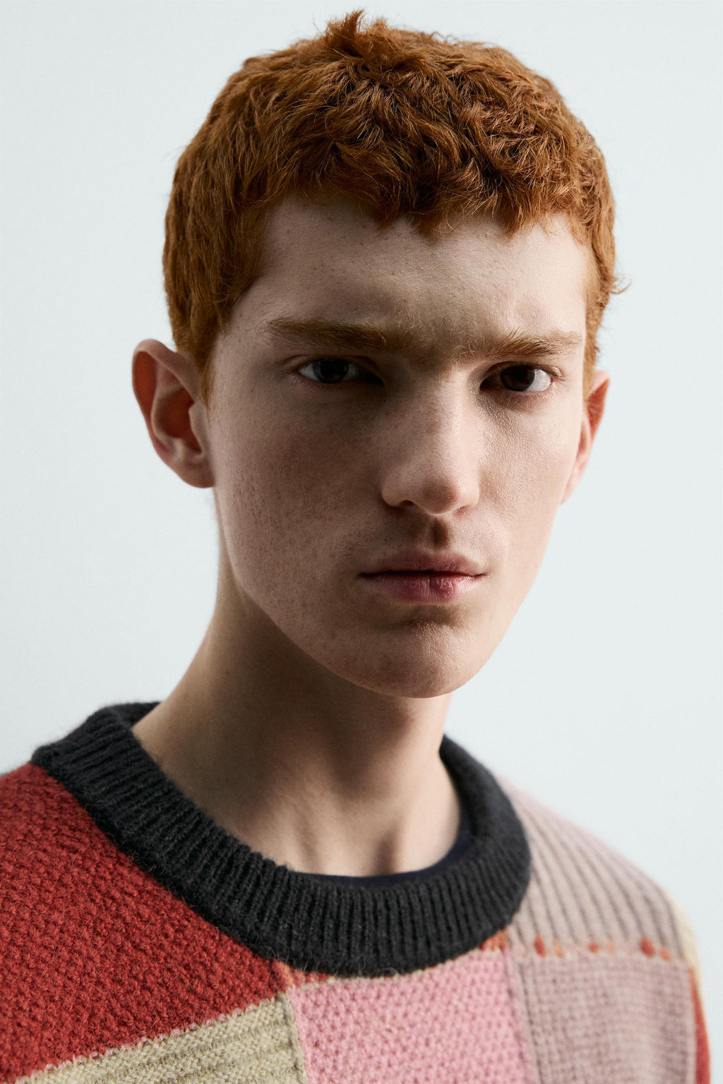 PATCHWORK JUMPER HARRY LAMBERT FOR ZARA X DISNEY  фото 5