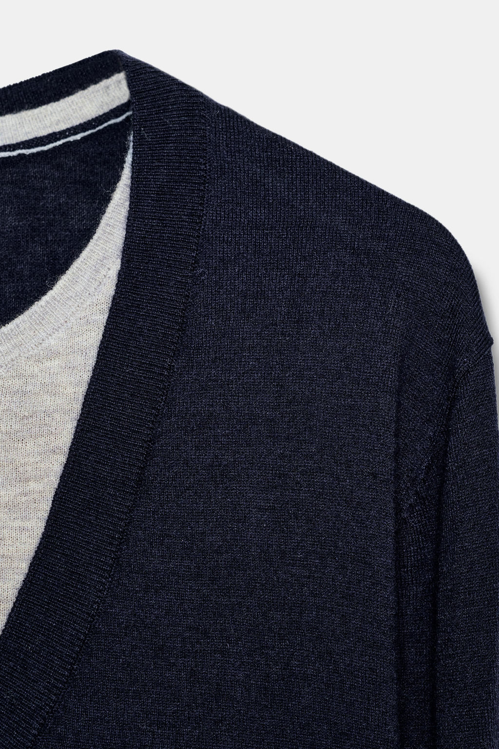 WOOL BLEND CONTRAST JUMPER - Zara фото 18