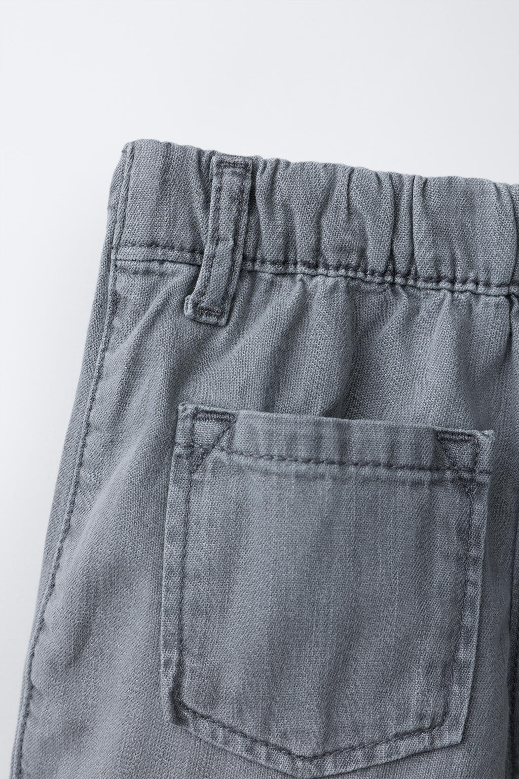 FALDA BERMUDA DENIM / Gris - Zara фото 4