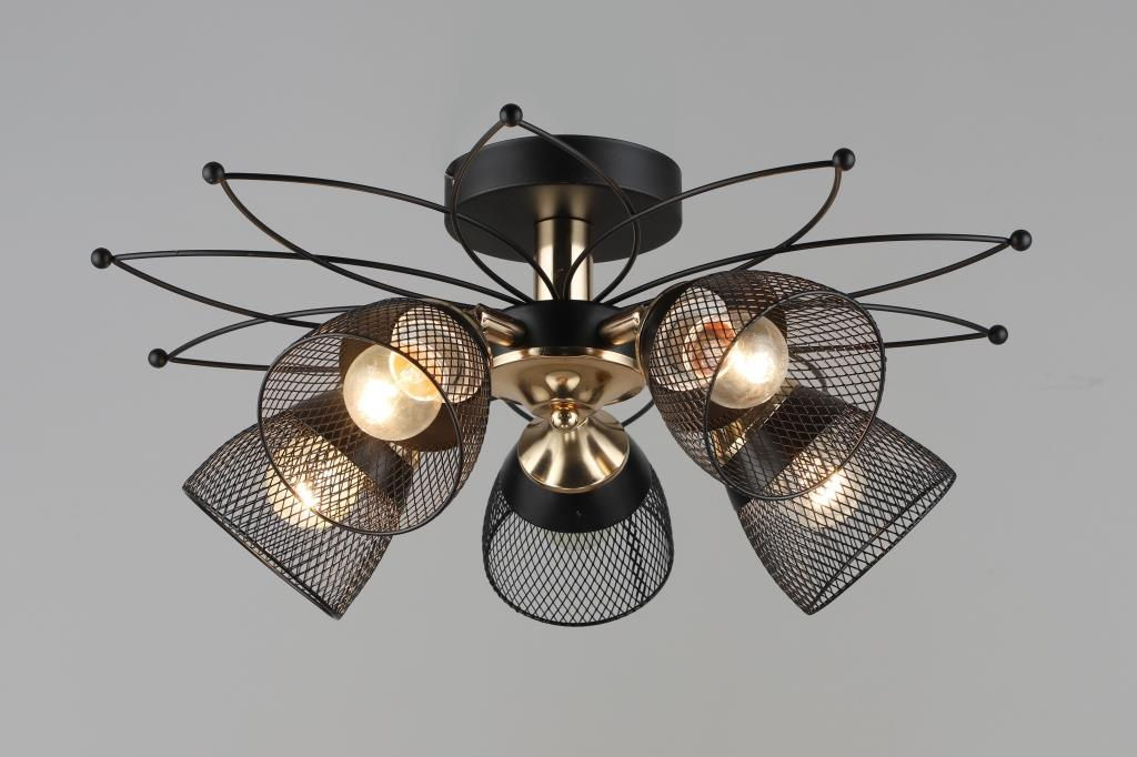 Люстра Еврокаркас VS-000601-5BK