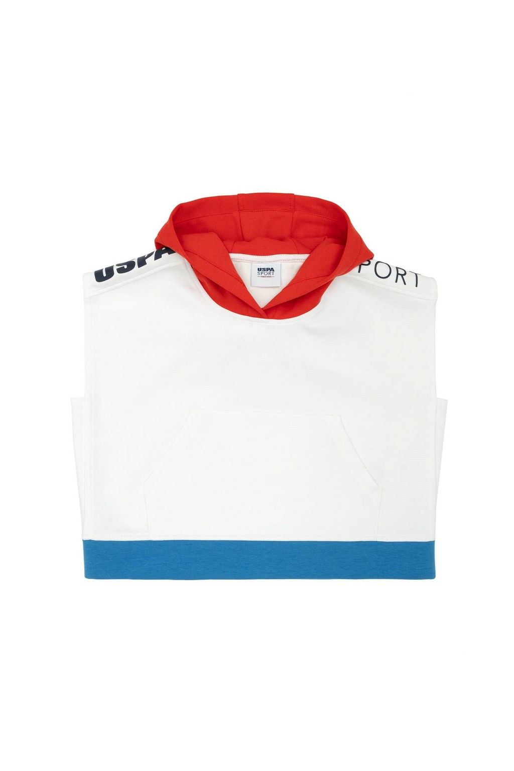 U. S. Polo Assn Белая толстовка с капюшоном для девочки - U.s. polo assn фото 2