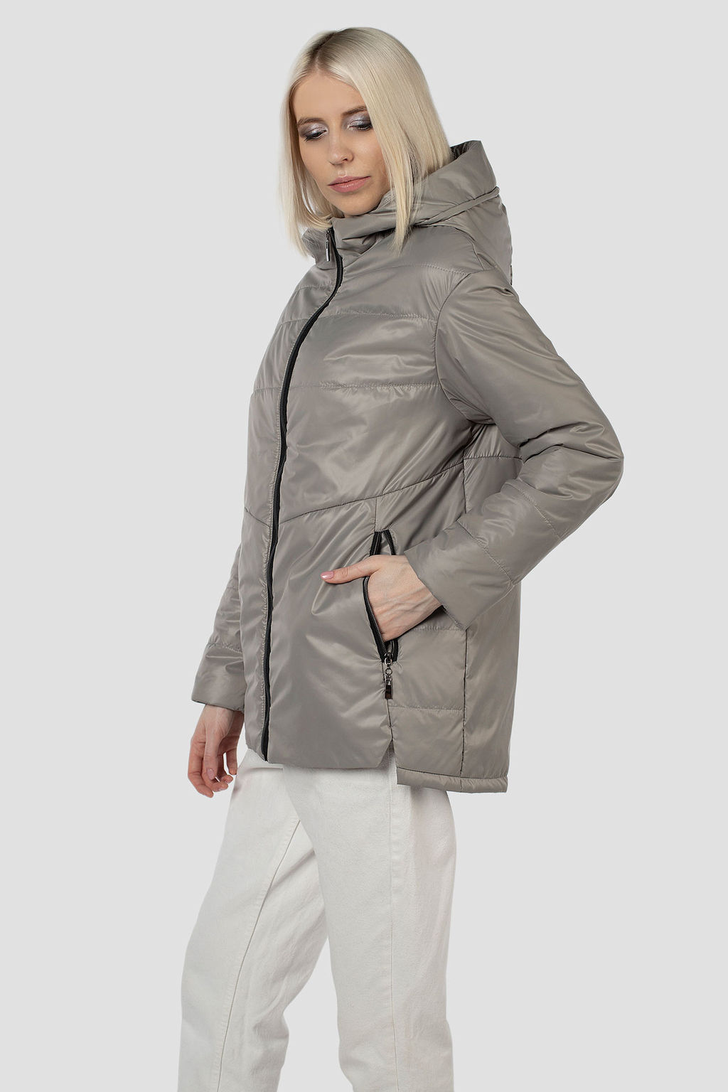 Куртка женская демисезонная (синтепон 150) - Империя пальто фото 9