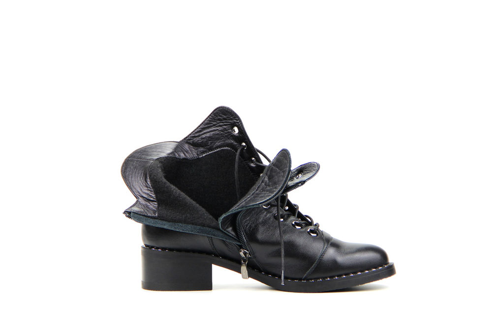 Ботильоны 321.vena.black/мех