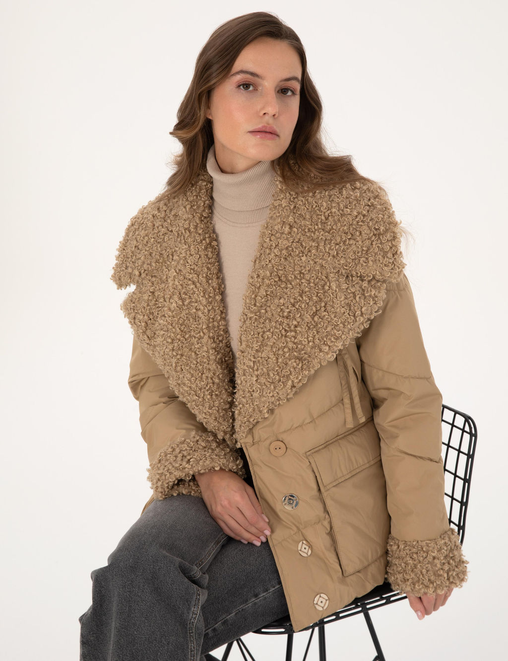 Bej Comfort Fit Mont - Pierre cardin фото 3