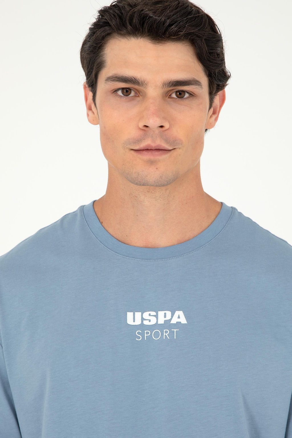 Мужская футболка цвета индиго Неожиданная скидка в корзине - U.s. polo assn фото 2
