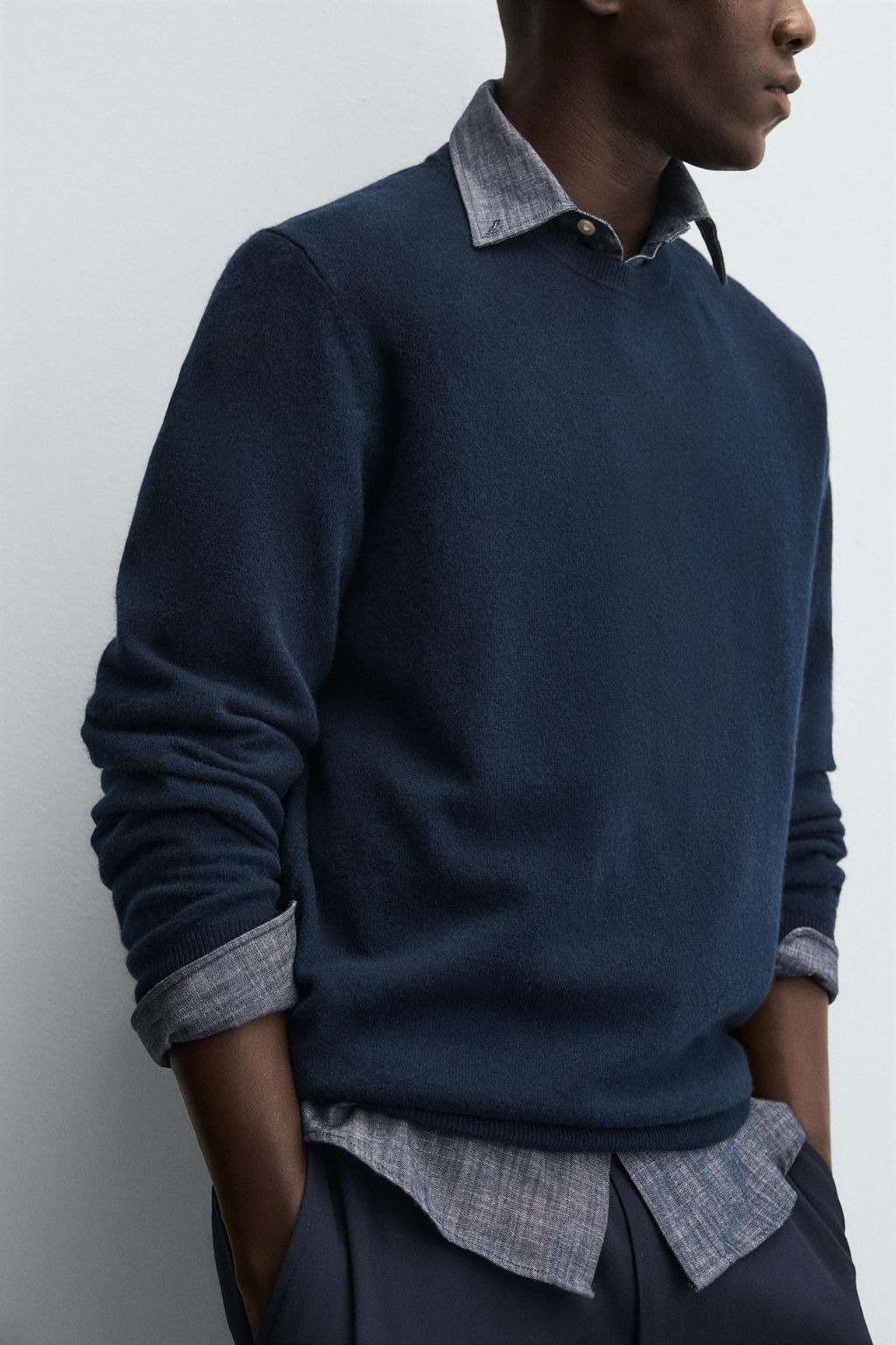 WOOL - CASHMERE SWEATER - Zara фото 13