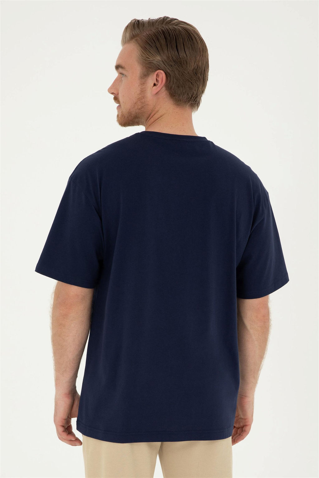 Мужская темно-синяя футболка Неожиданная скидка в корзине - U.s. polo assn фото 5