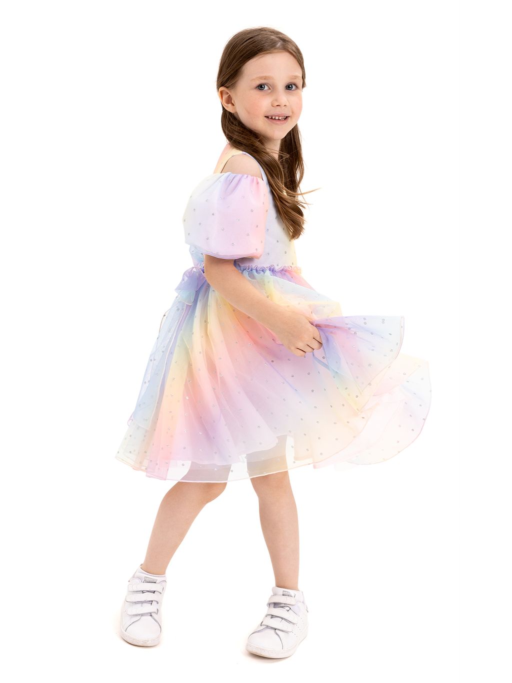 Платье д/дев. О56025 - Карамелли фото 3