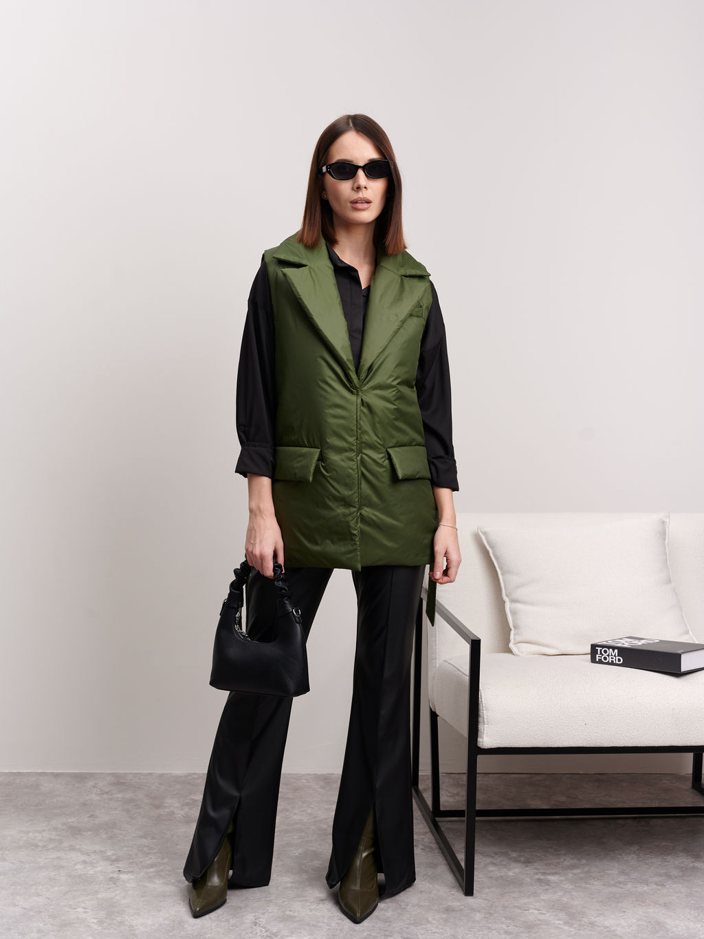 Жилет Некст какао - Yollochka фото 15