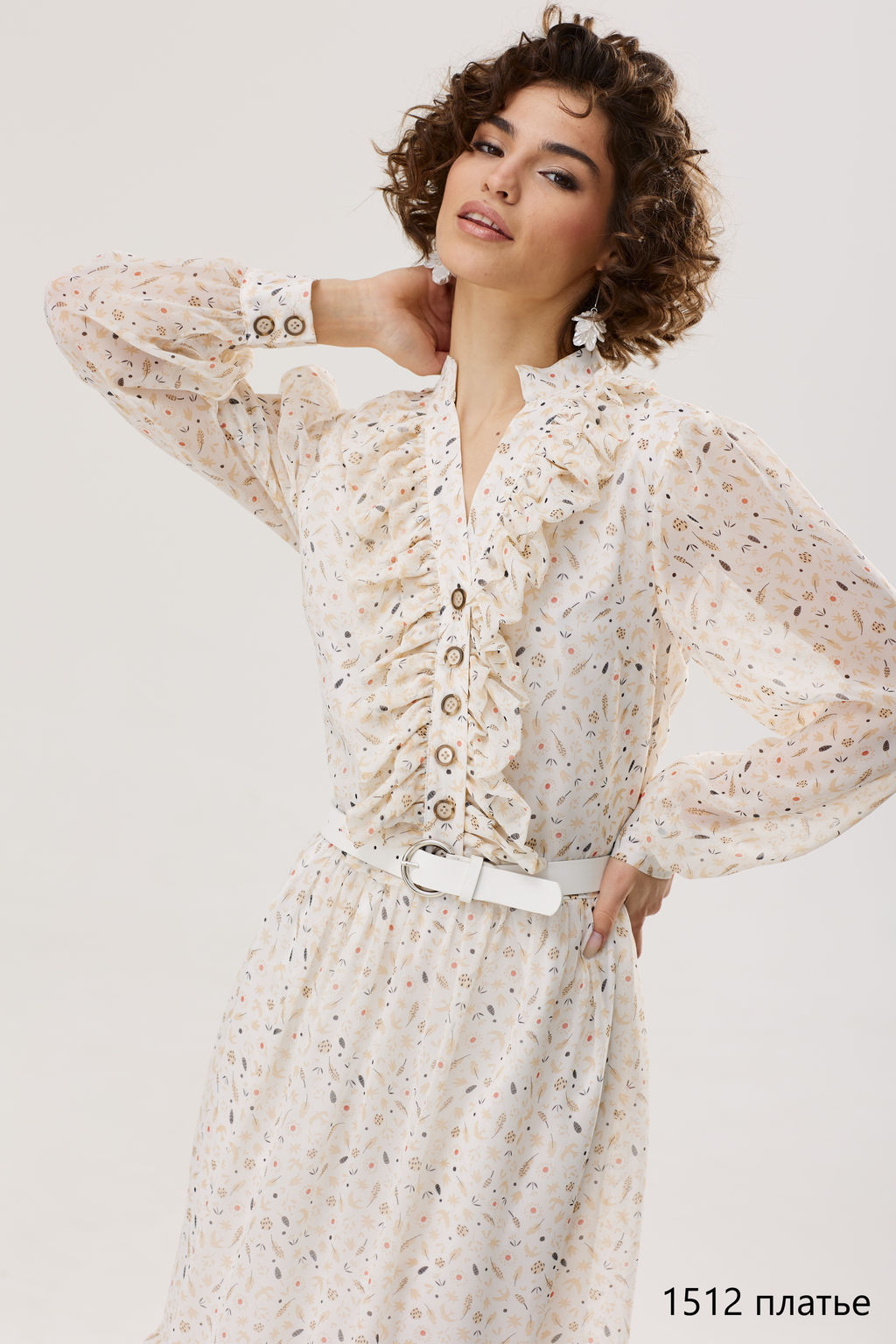 1512 Платье - Niv niv fashion фото 6