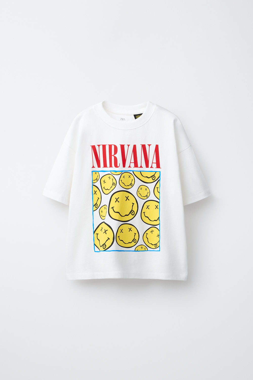 CAMISETA ESTAMPADA NIRVANA ® / Blanco - Zara фото 2