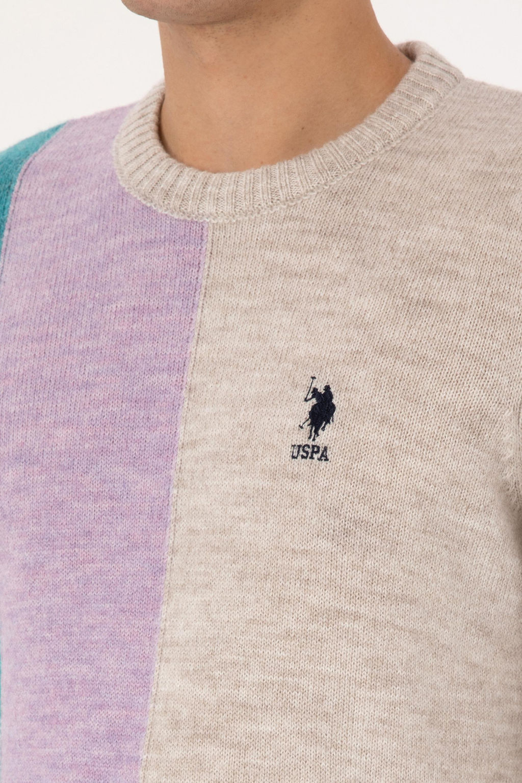 Erkek Regular Fit Bisiklet Yaka Ta_ Kazak - U.s. polo assn фото 7