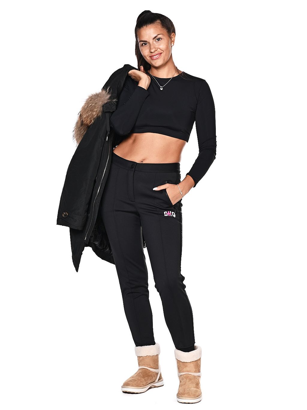 Брюки D-0152 Черный