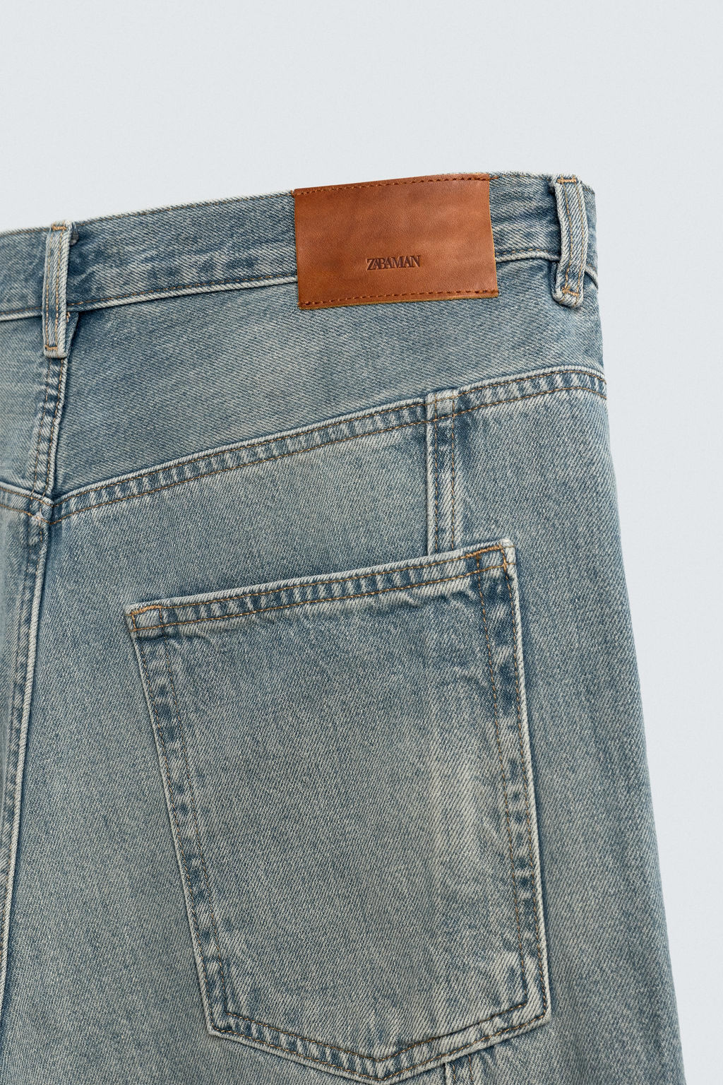 BAGGY JEANS WITH SEAMS - Zara фото 11