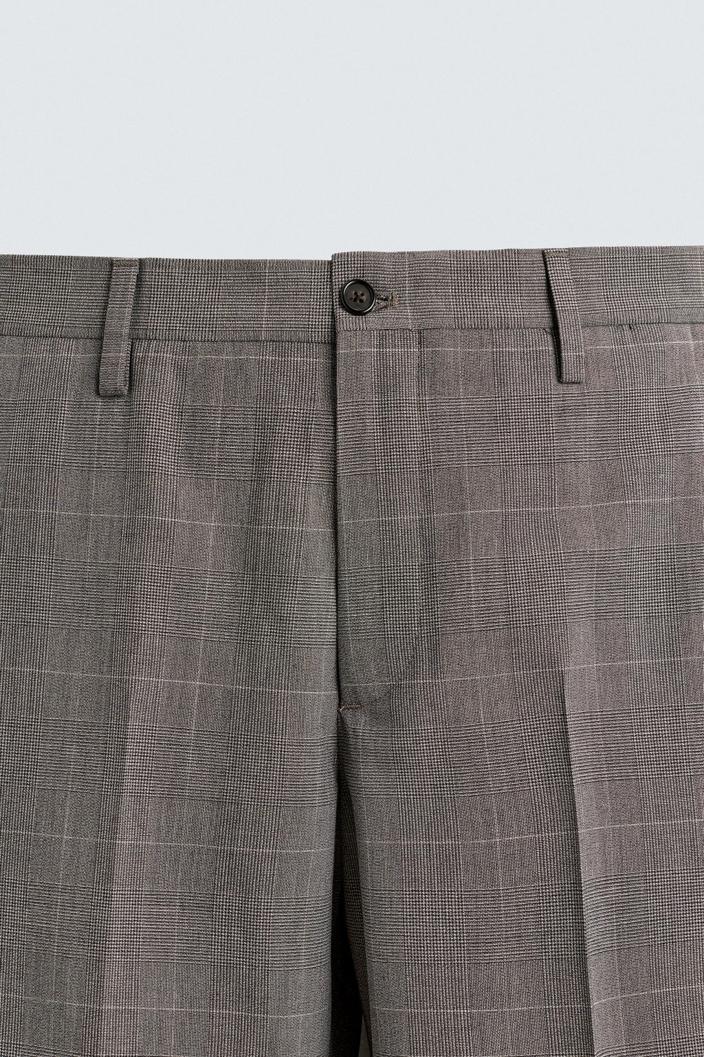 PANTAL?N TRAJE CUADROS / Marr?n - Zara фото 7