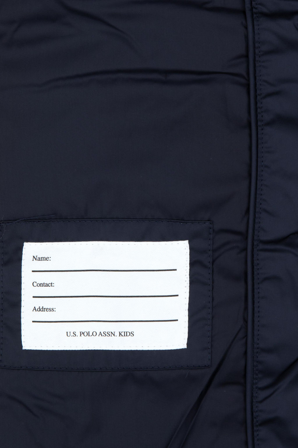 K_z _ocuk Lacivert _i_me Yelek Sepette S_rpriz _ndirim - U.s. polo assn фото 3