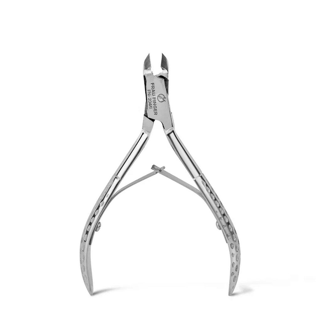 Frau Finger Кусачки маникюрные для кутикулы / Classic FN-204/6SP, двойная пружина, ручная заточка, 6 мм