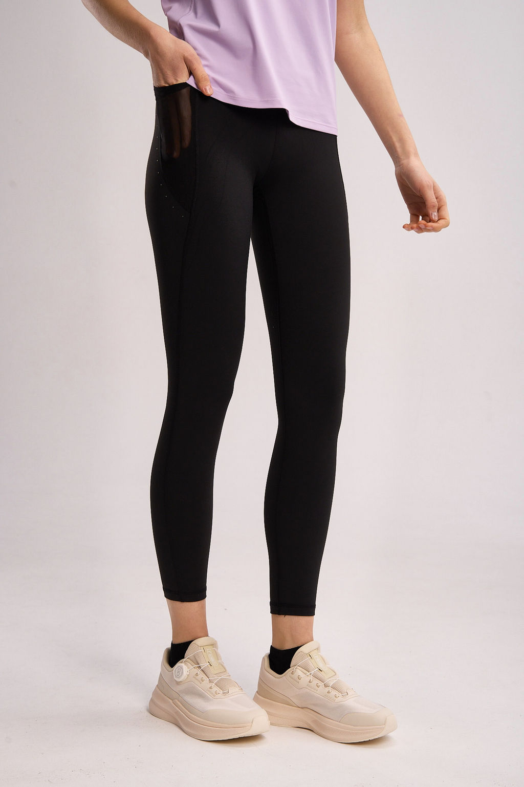 Тайтсы Черный ANTA RUNNING Tight Pants