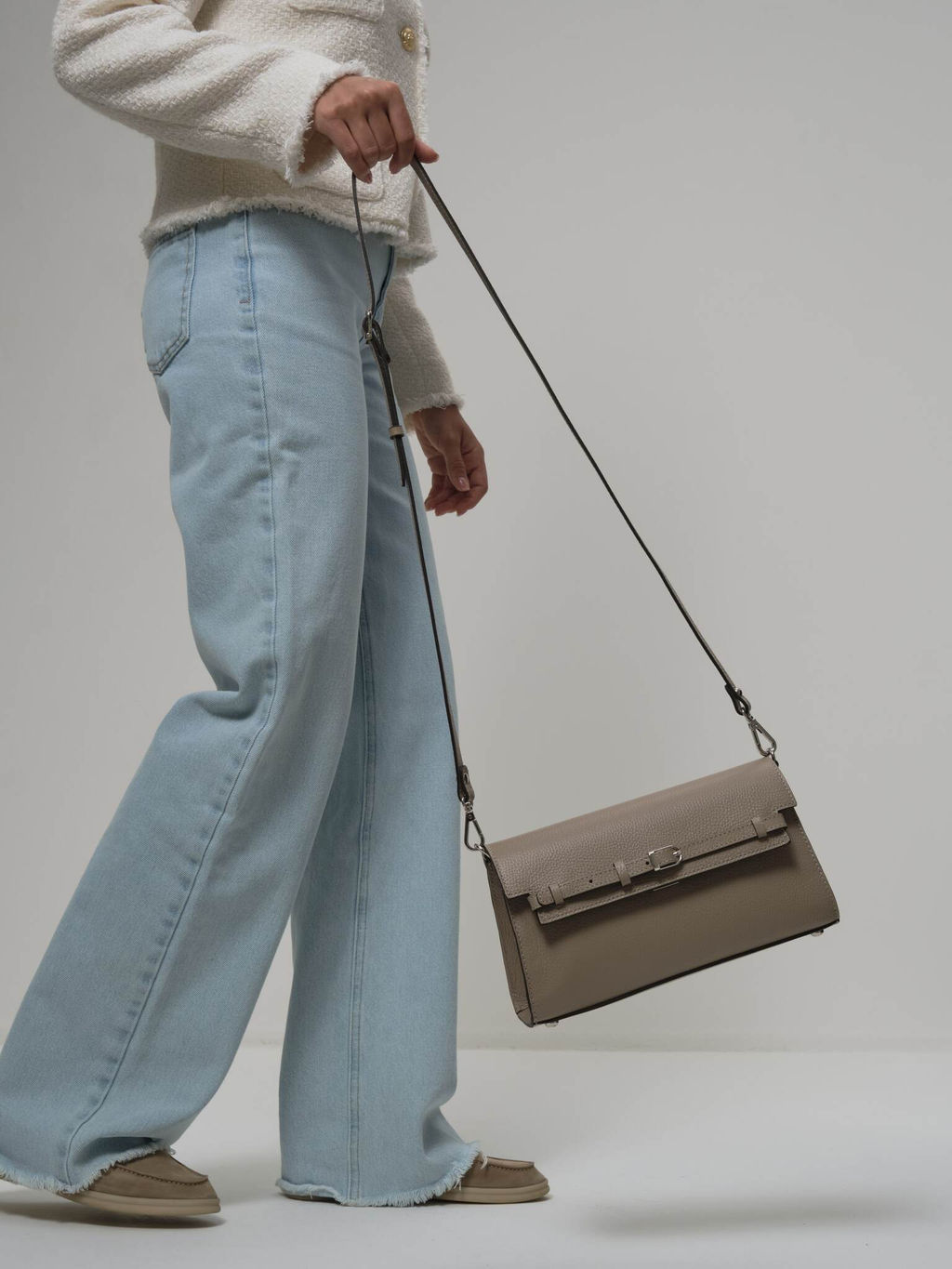 Сумка Emma DBR 31112 бежевый латте  фото 2