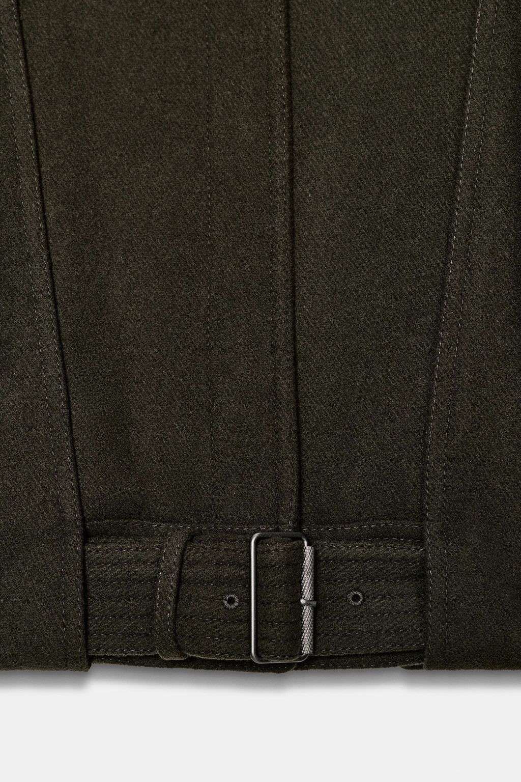 MINIMAL WOOL BOMBER JACKET ZW COLLECTION
